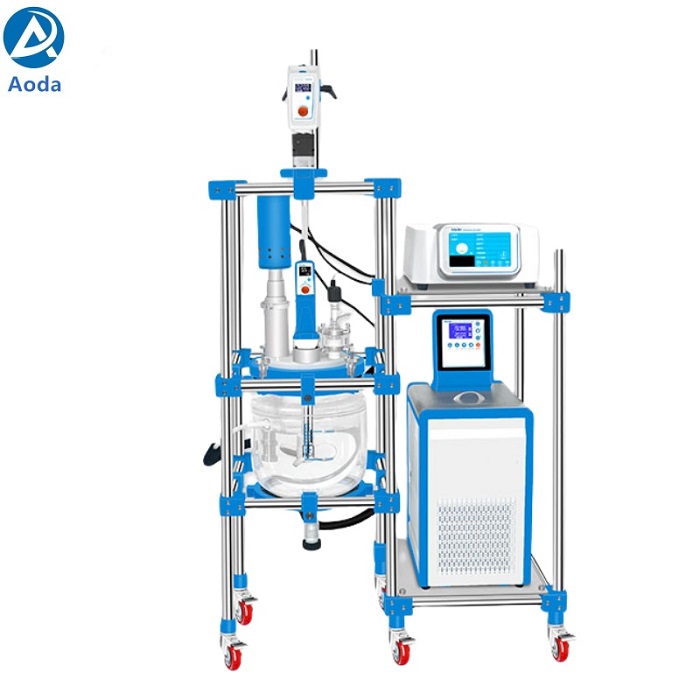 AODA 5L 10L 20L 50L 100L Ultrasonic Glass Reactor