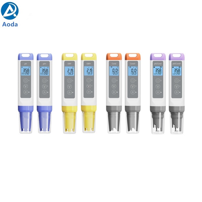 Pocket PH ORP Conductivity meters with Bluetooth